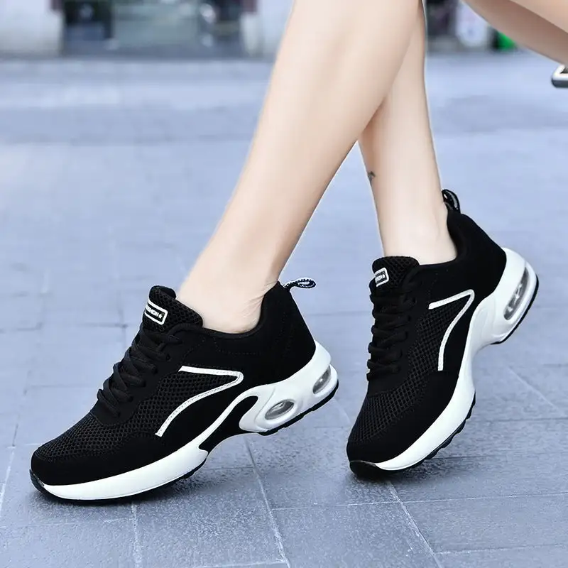 Cilool Comfortable Breathable Platform Sneakers