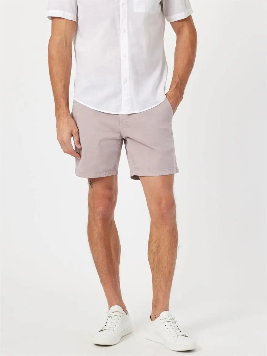 Elastic Waist Inseam Shorts