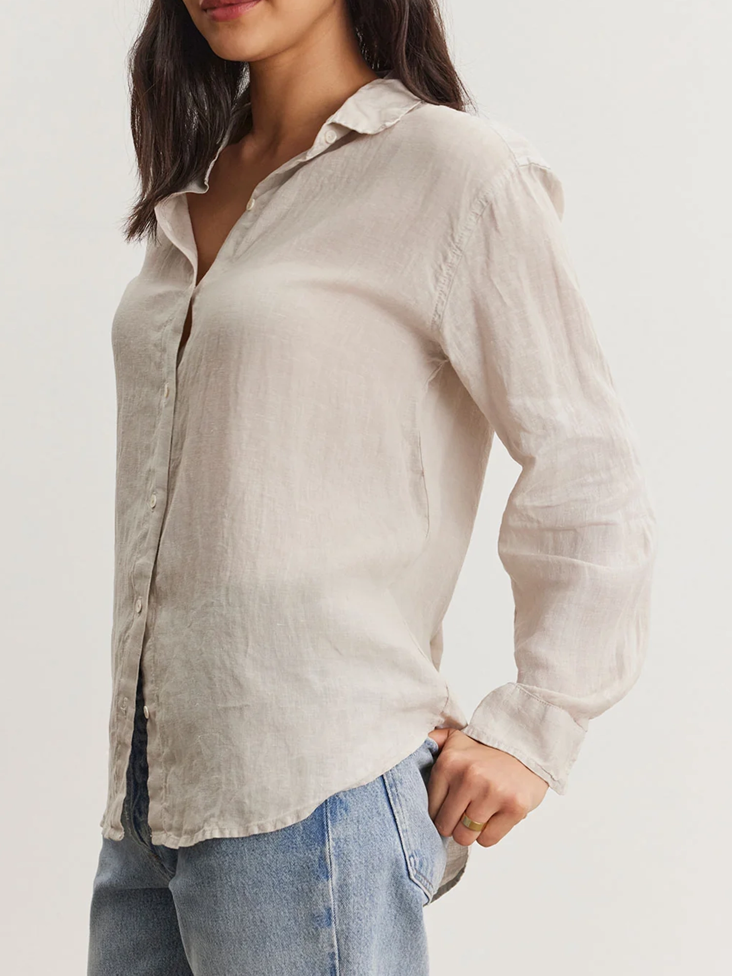 Willow Linen Button-Up Shirt