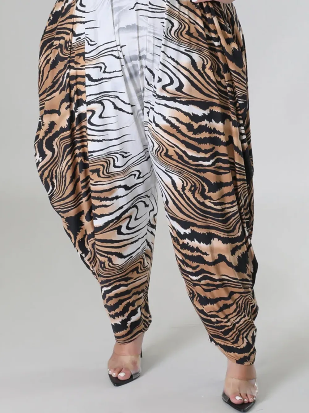 Print One-Piece Pants For Women In Large Fashion