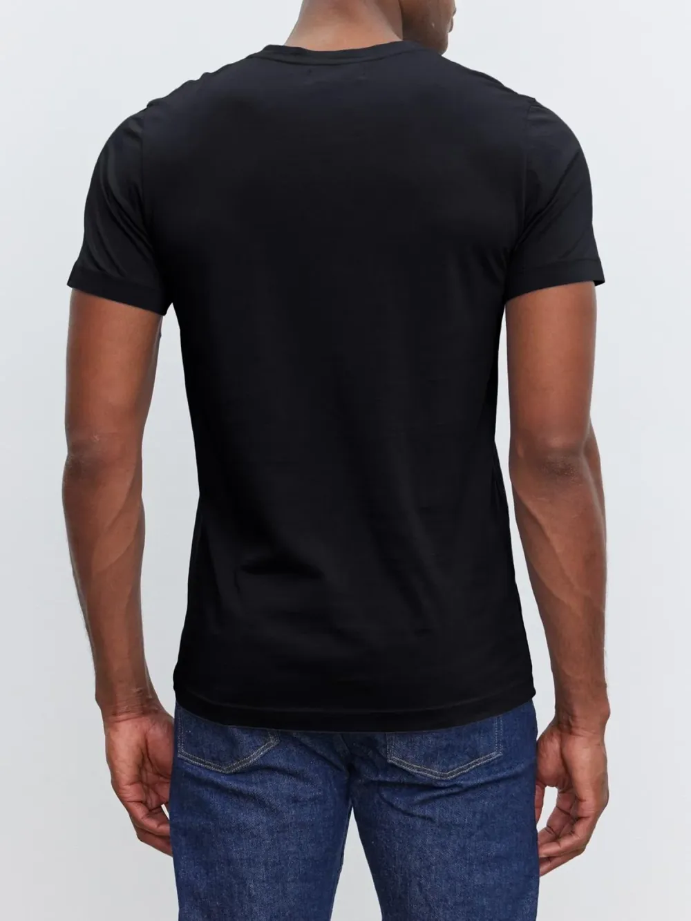 Men'S Fashion Cotton V-Neck T-Shirt