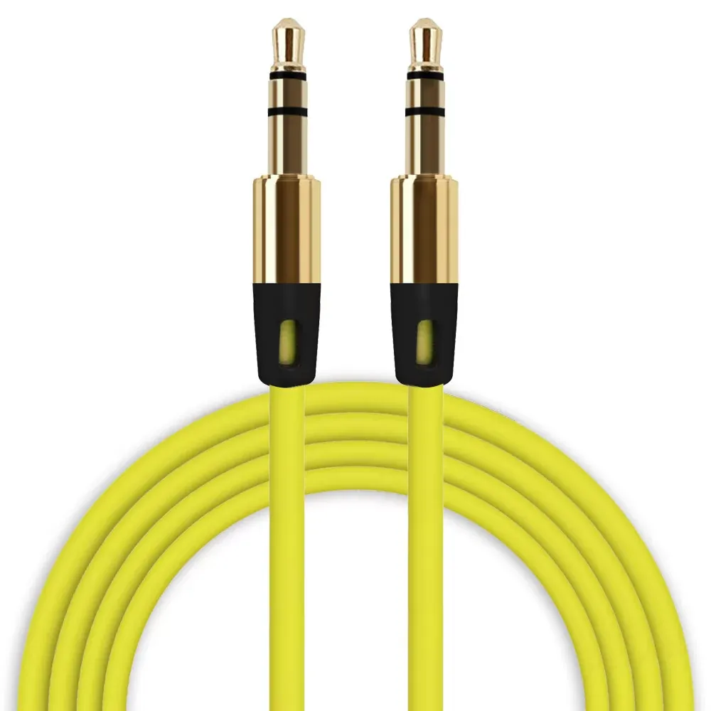 CARPPRIE Factory Price 3.5mm Auxiliary Cable Audio Cable Male To Male Flat Aux Cabledrop Shipping