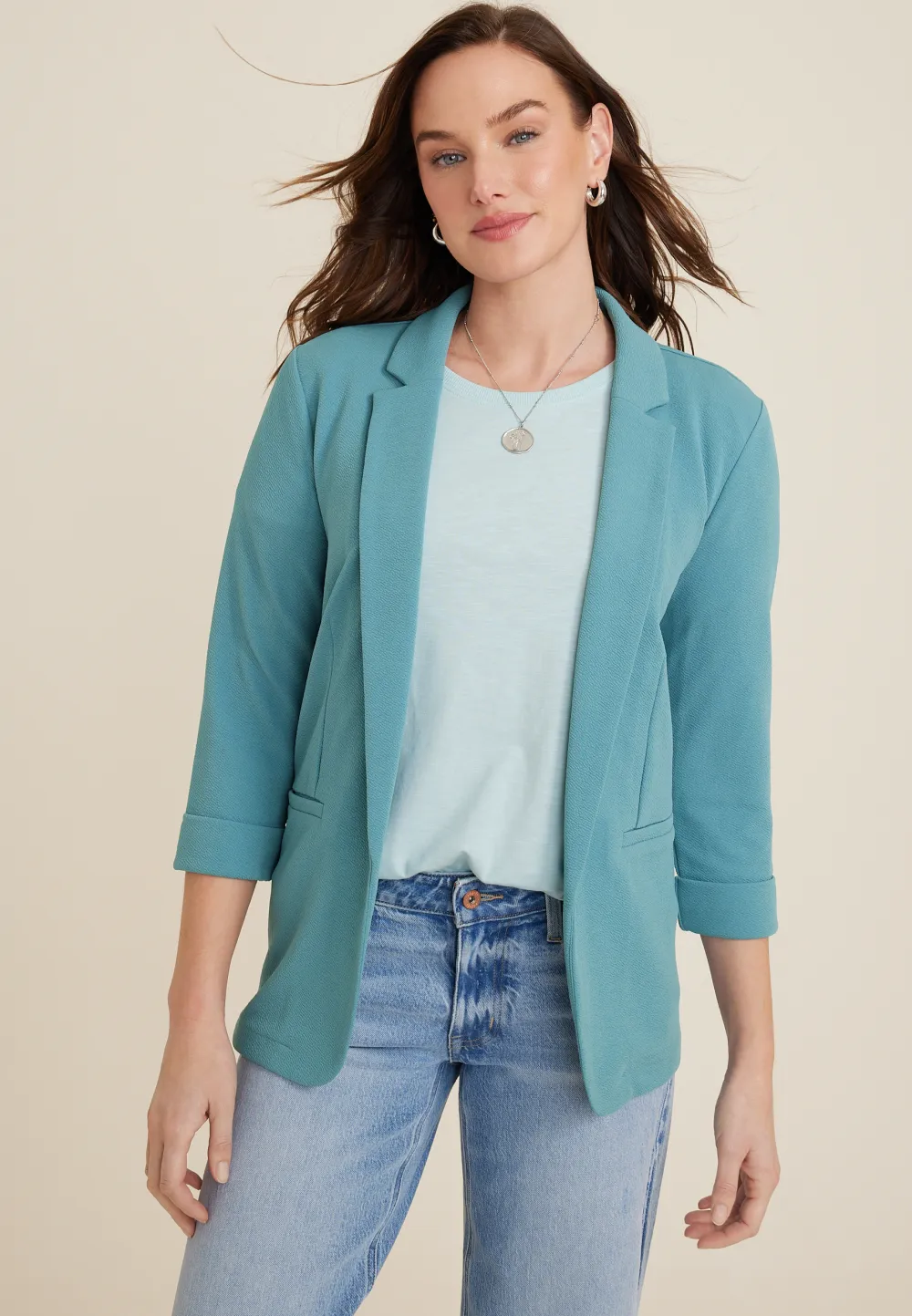 Versa Open Front Blazer