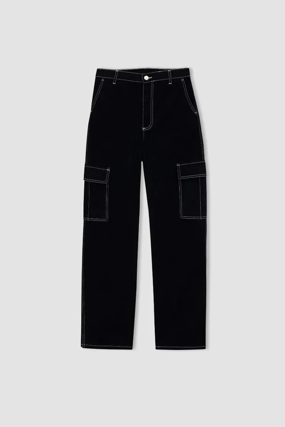 Coool Straight Fit Gabardine Cargo Pants