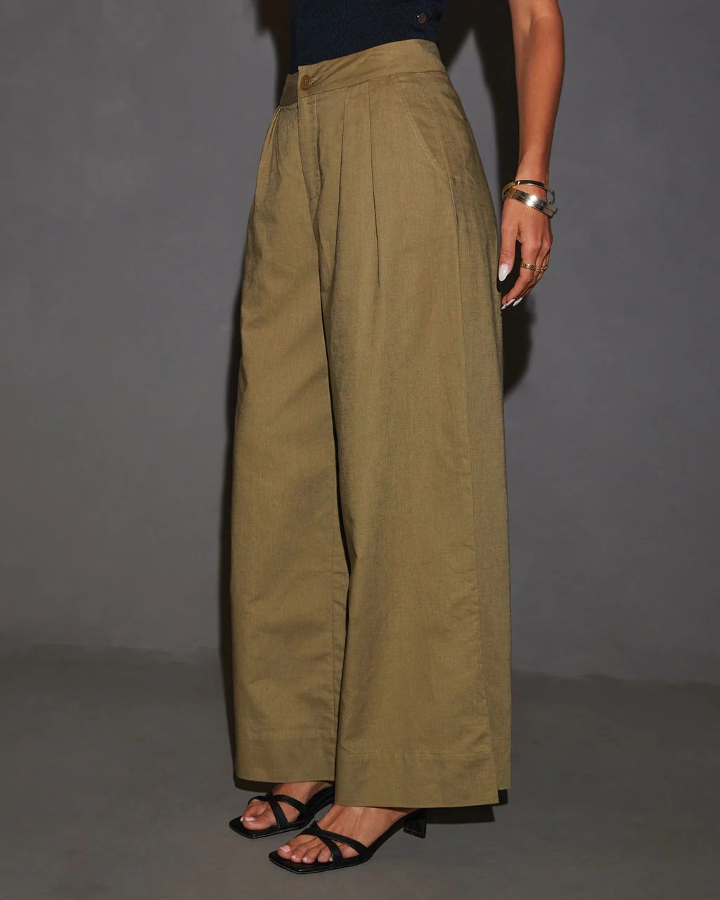 Camie Wide Leg Linen Pants