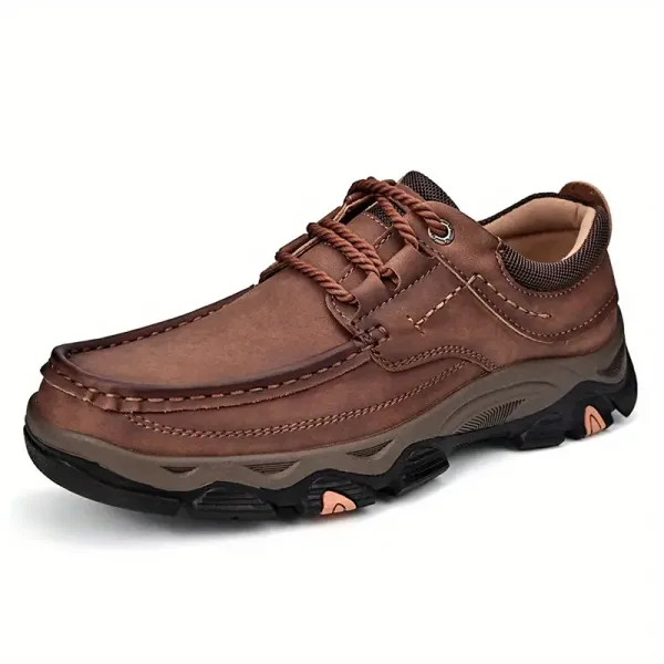 Men's Comfortable Arch Support Orthopedic Leather Shoes