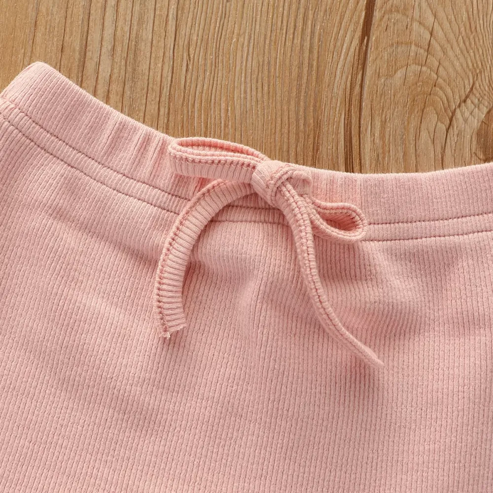 Bodysuit Ribbed Joggers 0-18M Newborn Kid Baby Boy Girl Pajamas set Long Sleeve Body Top and Pants suit Elegant Cute lovely sweet Pjs Set Sleepwear