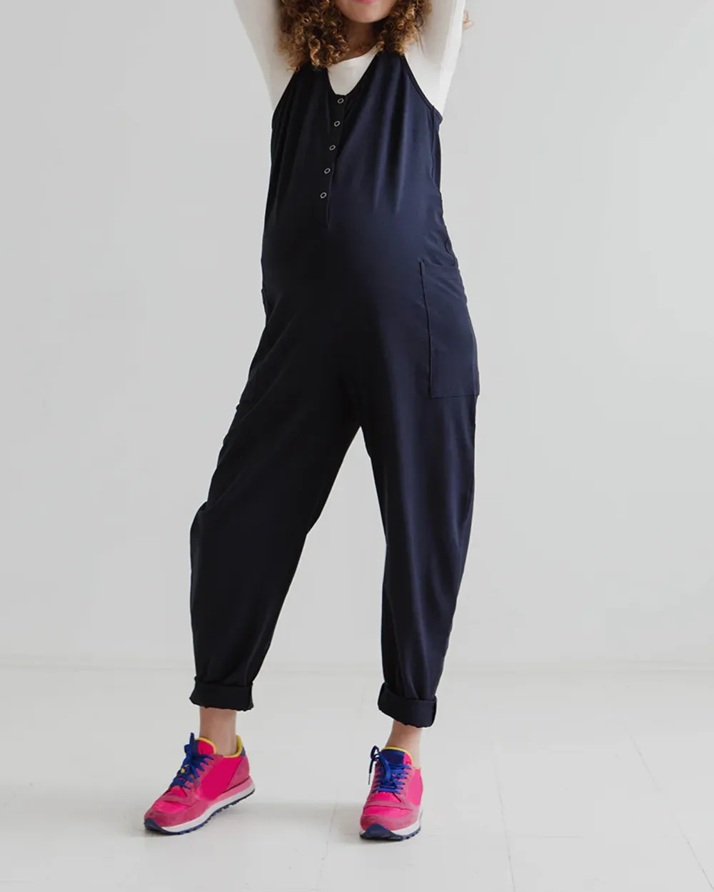 JUMPSUIT - MIDNIGHT NAVY