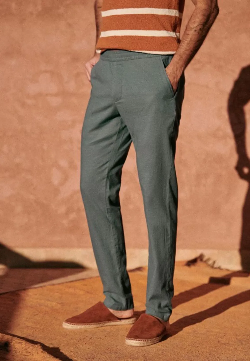 Danny Cotton Linen Trousers