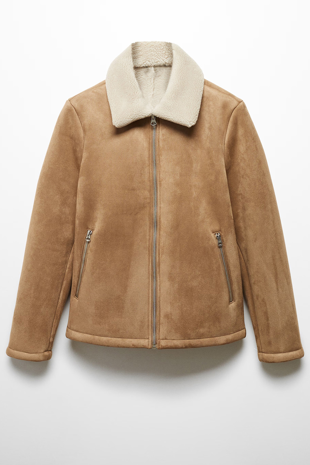 Shearling-lined jacket