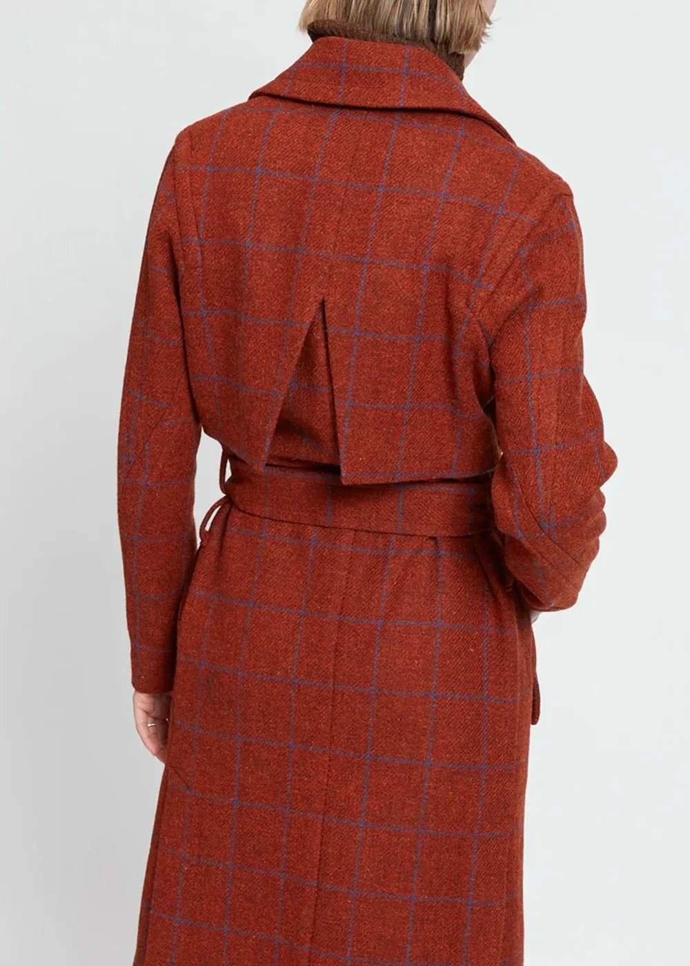 Amber Tweed Trench