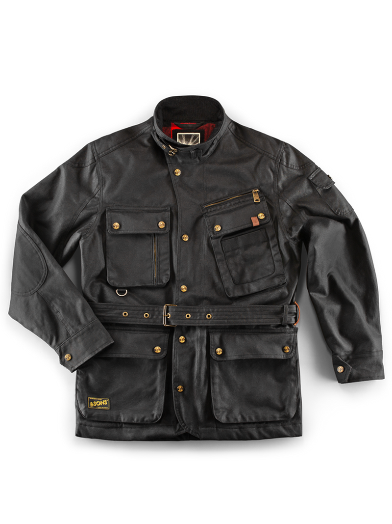 Black Gold Waxed Jacket