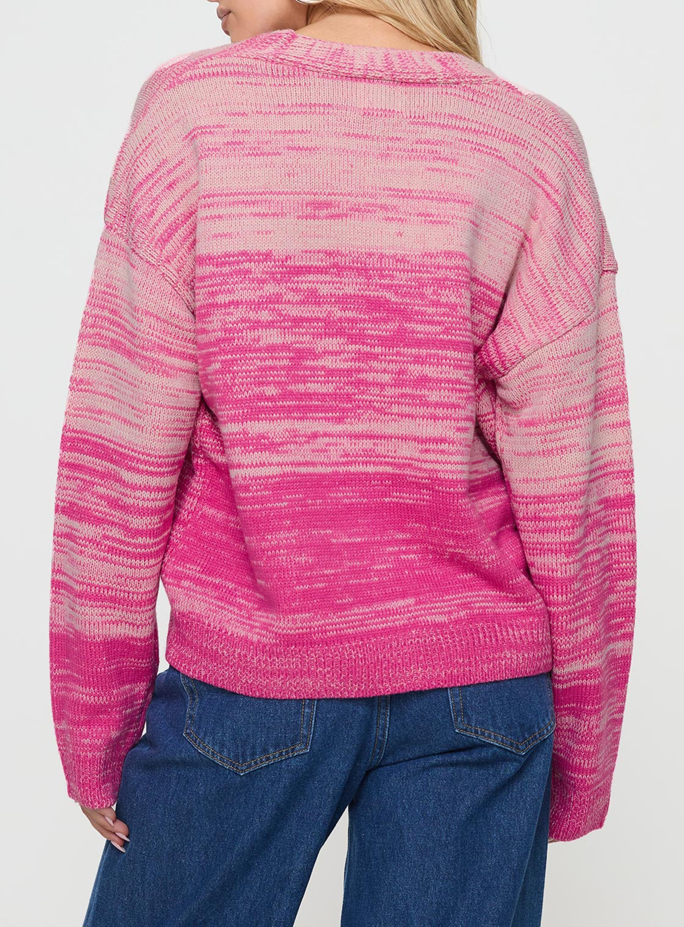 Emikio Cardigan Ombre Pink