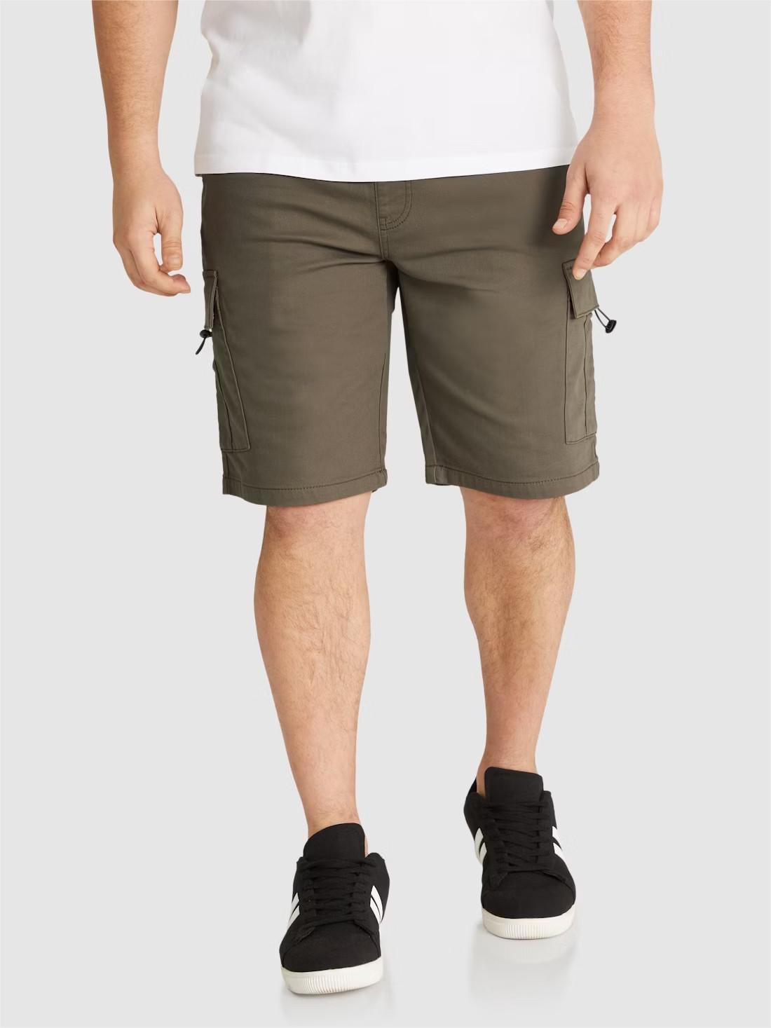 KHAKI NELSON KNIT CARGO SHORT