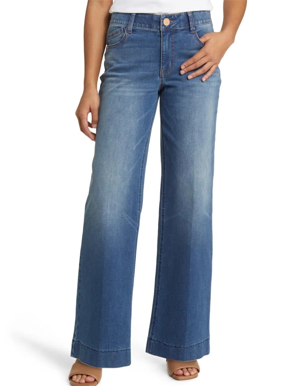 High Waist Wide Leg Jeans