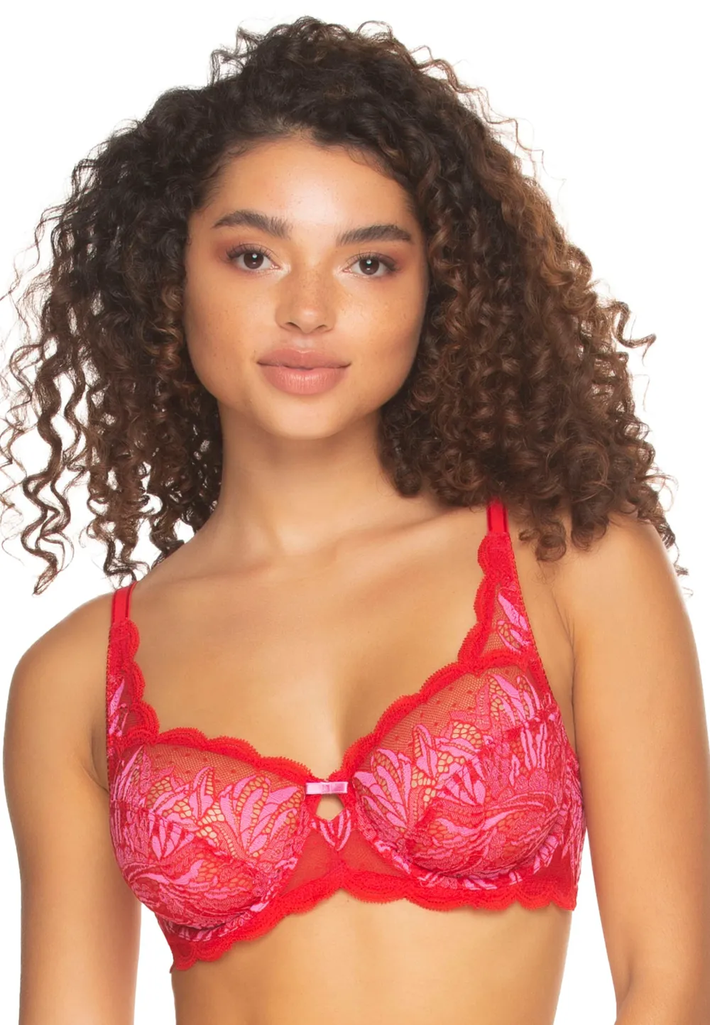 Felina Peridot Lace Unlined Bra