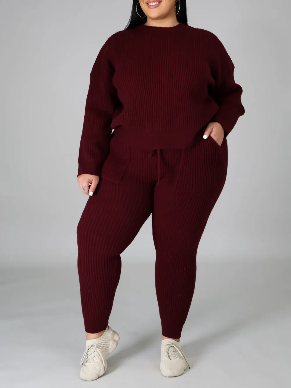 Plus-Size Fashion Knitwear For Women