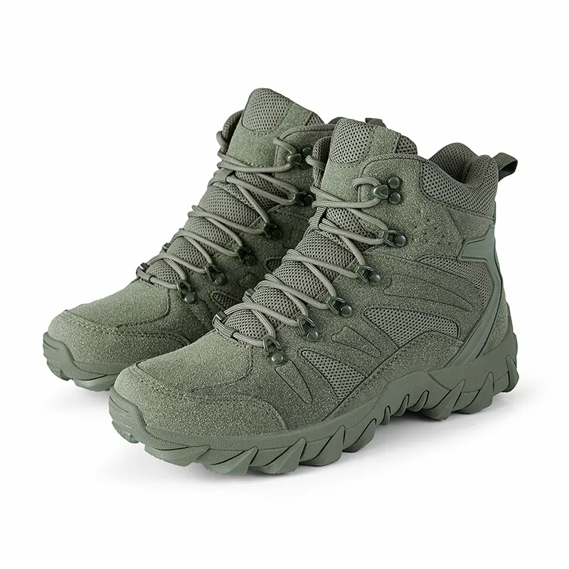 Men's Waterproof Wearable Outdoor Boots Work Boots Combat Boots