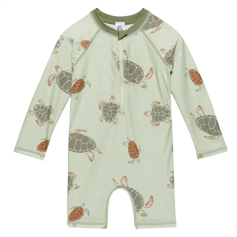 Toddler Boys Turtle Rashguard