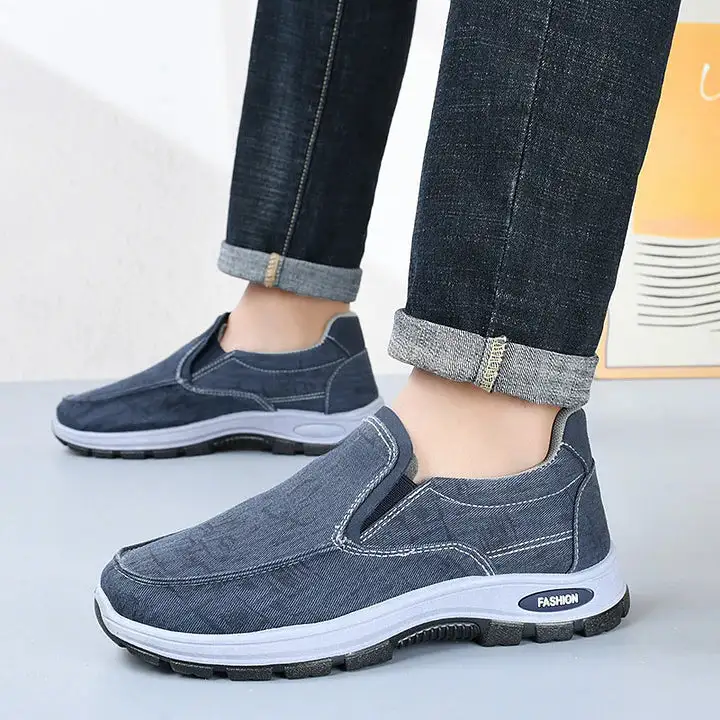 2024 New Men's Comfortable Orthopedic Non-Slip Walking Shoes - Achieve 12 Hours of Pain-Free Standing