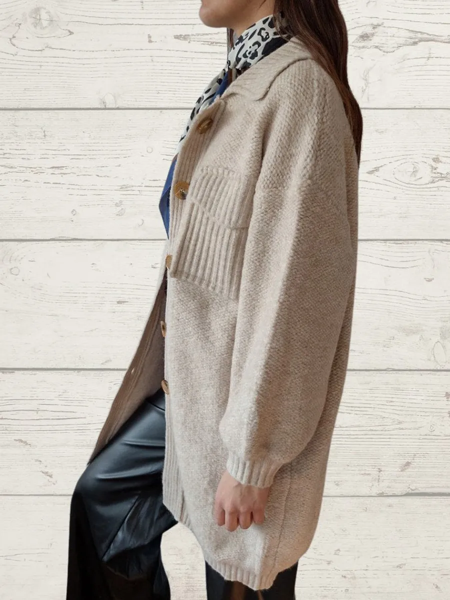 Women Casual Elegant Jacket Sweaters Coat