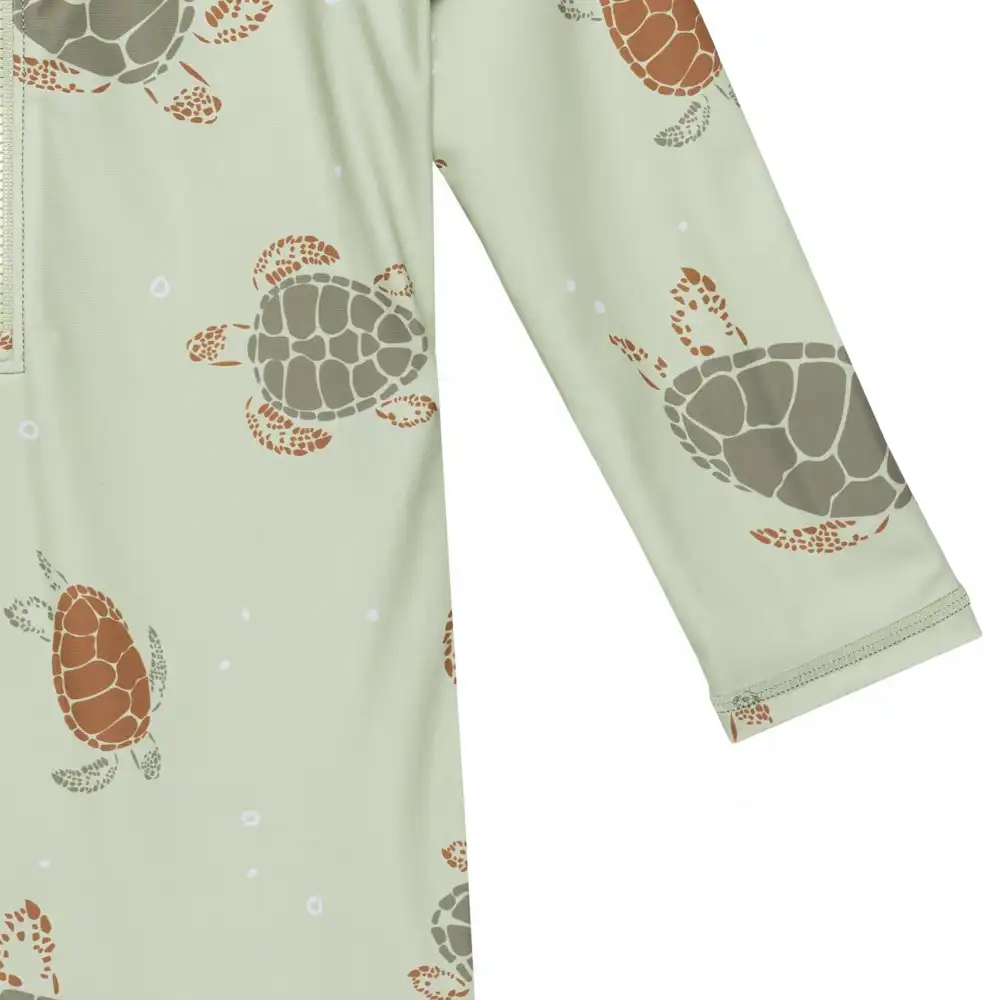 Toddler Boys Turtle Rashguard