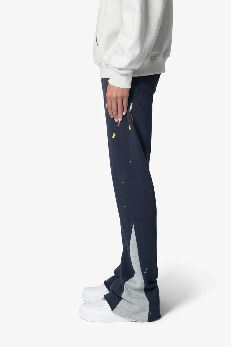 CONTRAST BOOTCUT DAILY SWEATPANTS