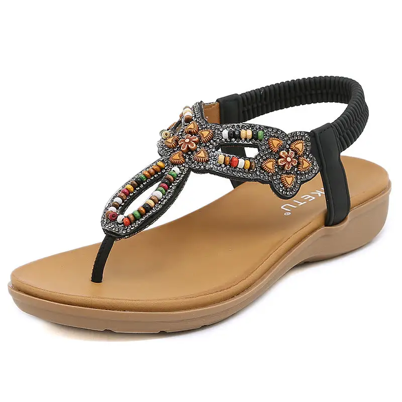 Cilool Bohemian Style Fashion Ladies Beach Sandals