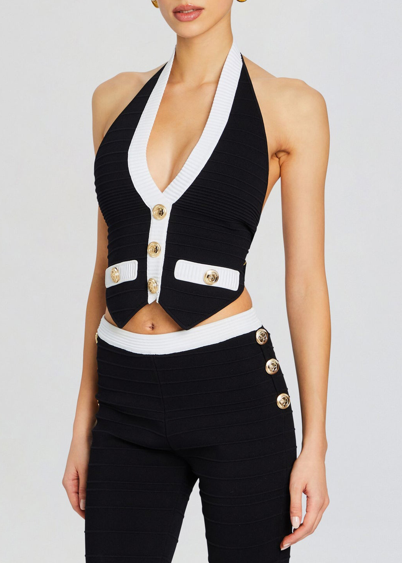 Tinsley Bandage Knit Vest