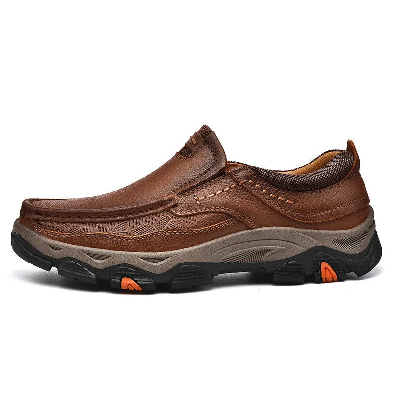 Men's Comfortable Arch Support Orthopedic Leather Shoes