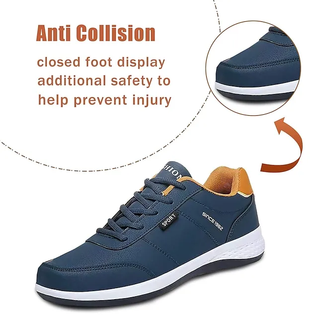 🔥Last Day Sale 60% OFF🔥 - Men Arch Support & Breathable and Light & Non-Slip Shoes - Comfy Casual Walking Orthopedic Shoes