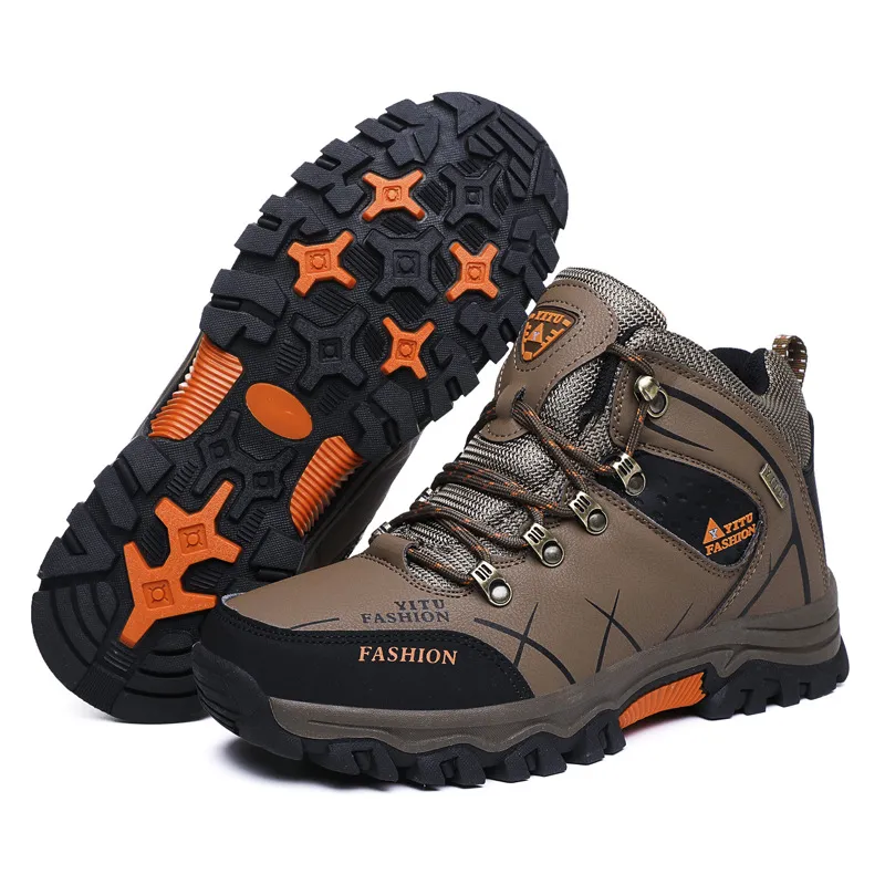 (🔥Advanced Material) Men's Waterproof Anti-Slip Anti-Puncture Orthopedic Hiking Shoes Sneakers