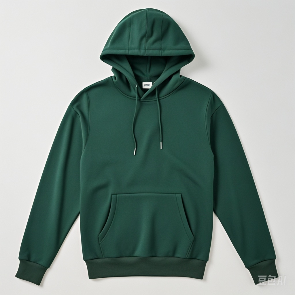 Loose Hoodie - Dark Green