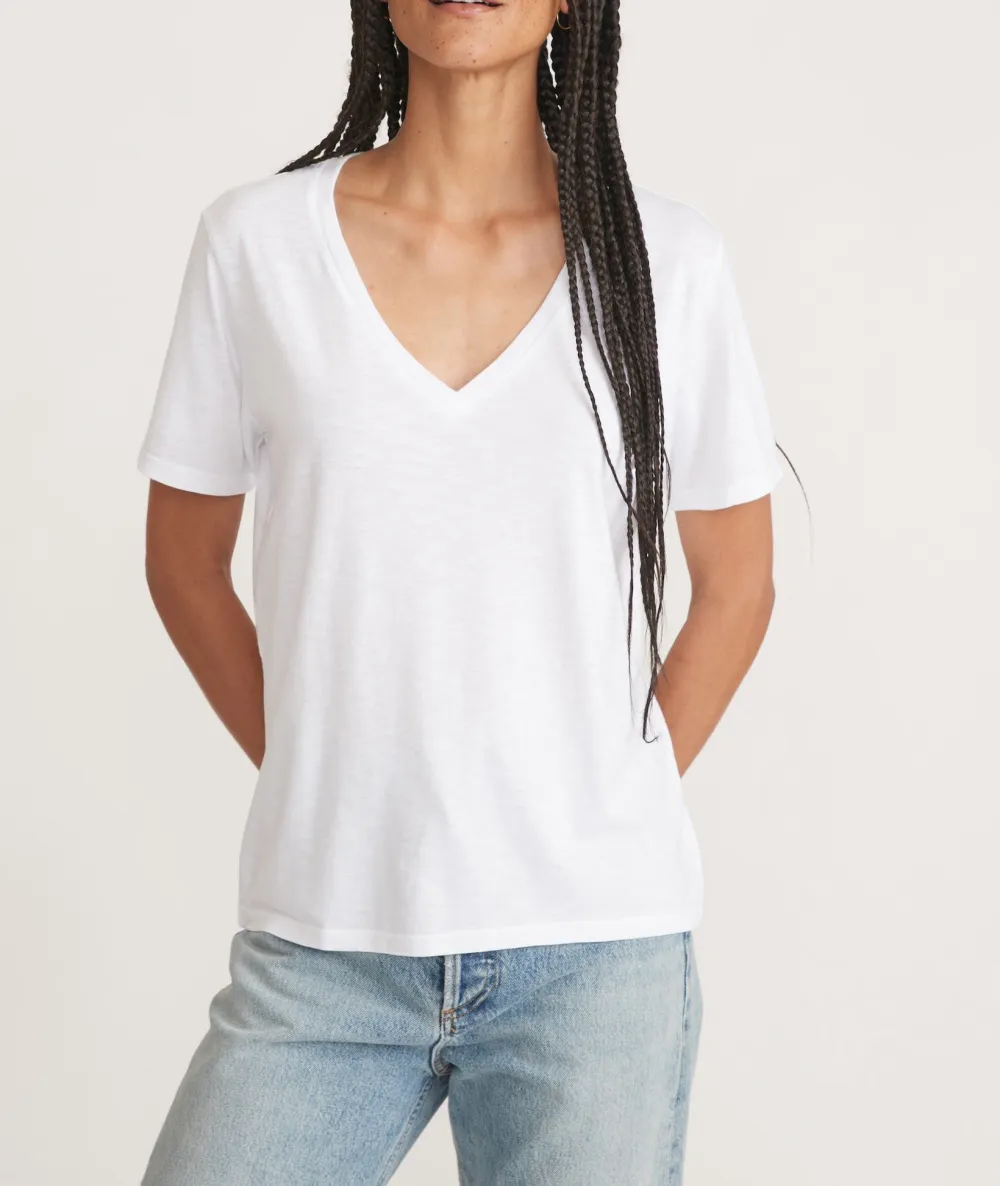 Boyfriend V Neck Tee