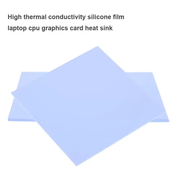 100x100mm Silicone Thermal Pad Sheet Computer CPU Graphics Chip Heat Sink