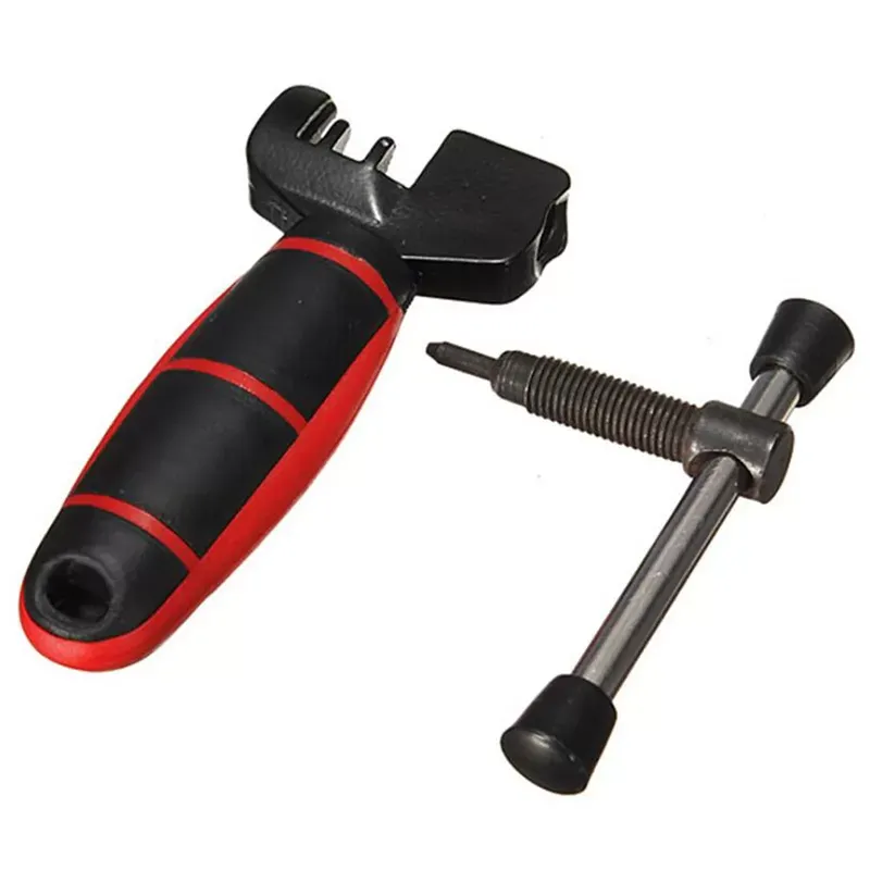 Mini Bicycle Bike Cycling Steel Cut Chain Splitter Cutter Breaker Repair Tool Two Tone Grip For Comfortable Handling