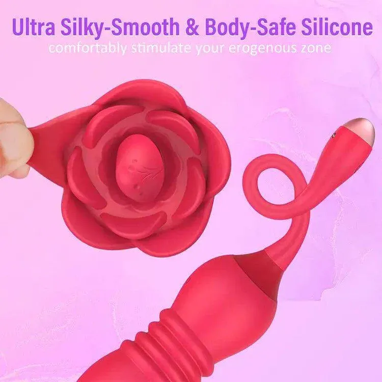 Rose Lick Vibrating Erotica Set