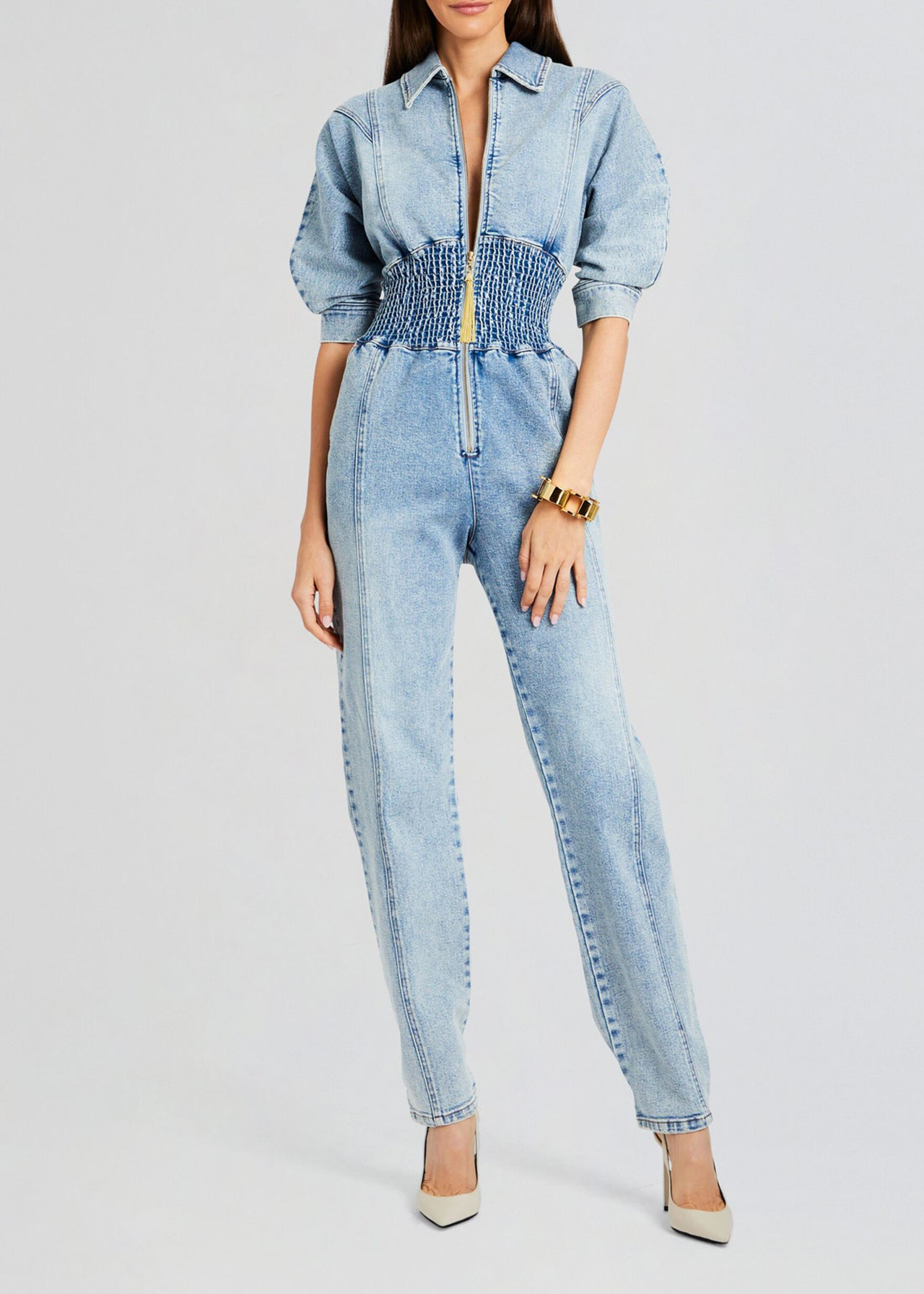 Ellis Lapel Collar Jumpsuit