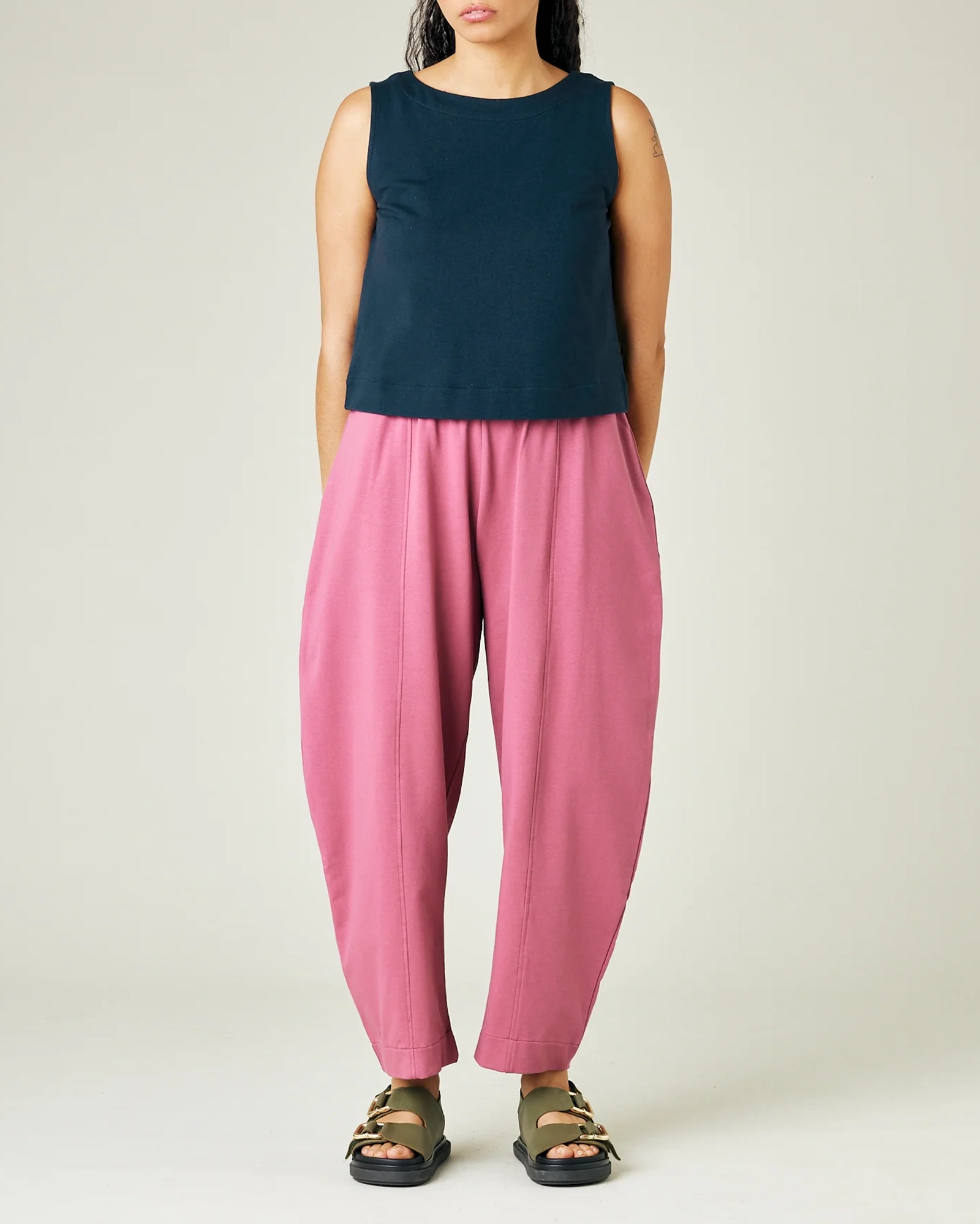 DESERT ROSE JERSEY TROUSERS