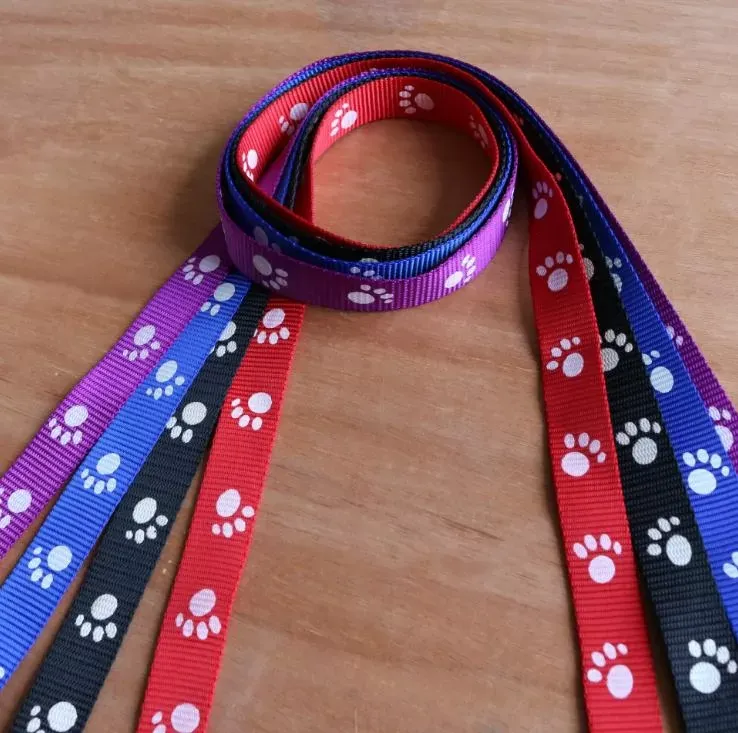 120cm Long High Quality Nylon Dog Pet Leash Lead for Daily Walking 1.0cm 1.5cm 2.0cm 4 Colors