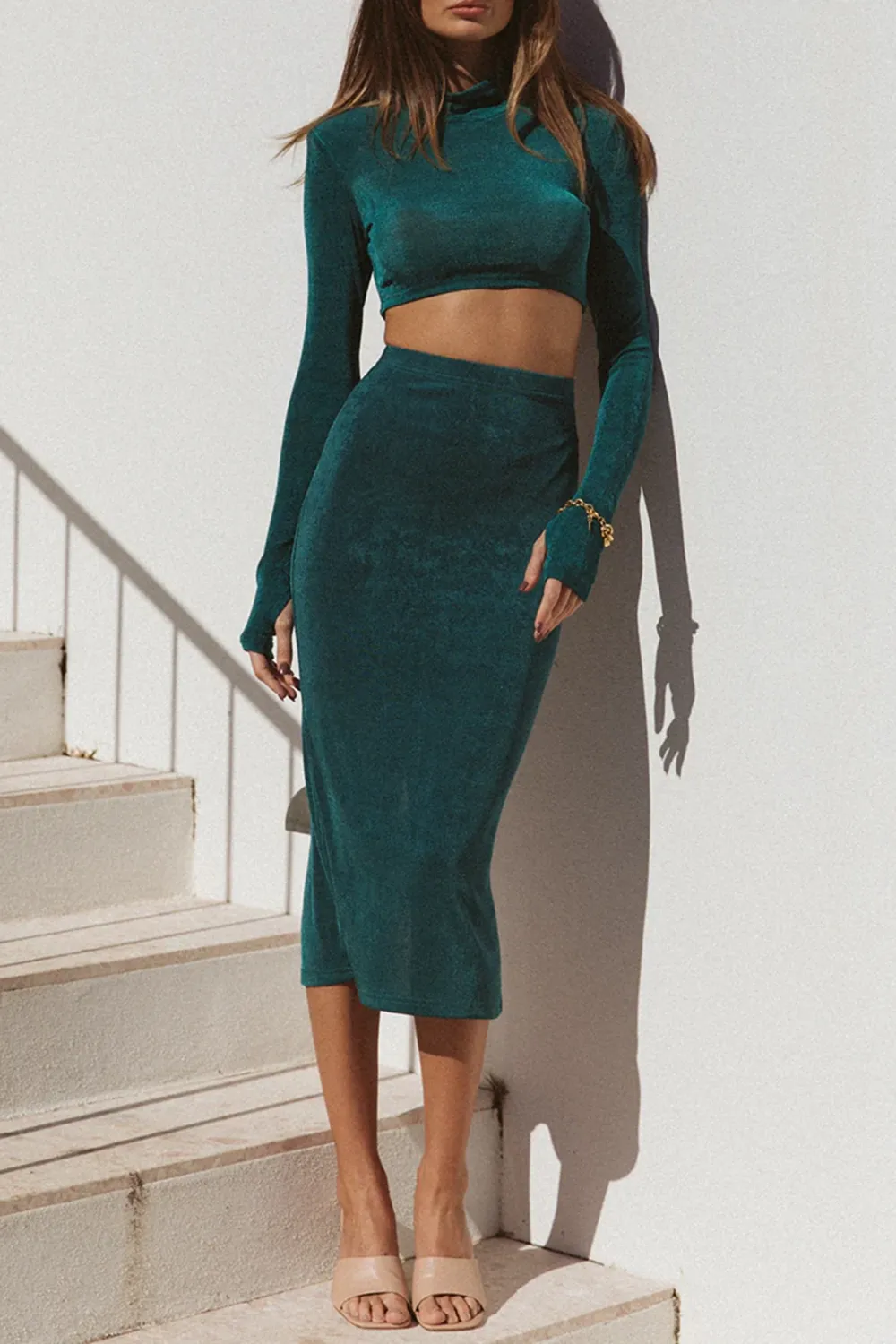 On Demand Skirt (Emerald)