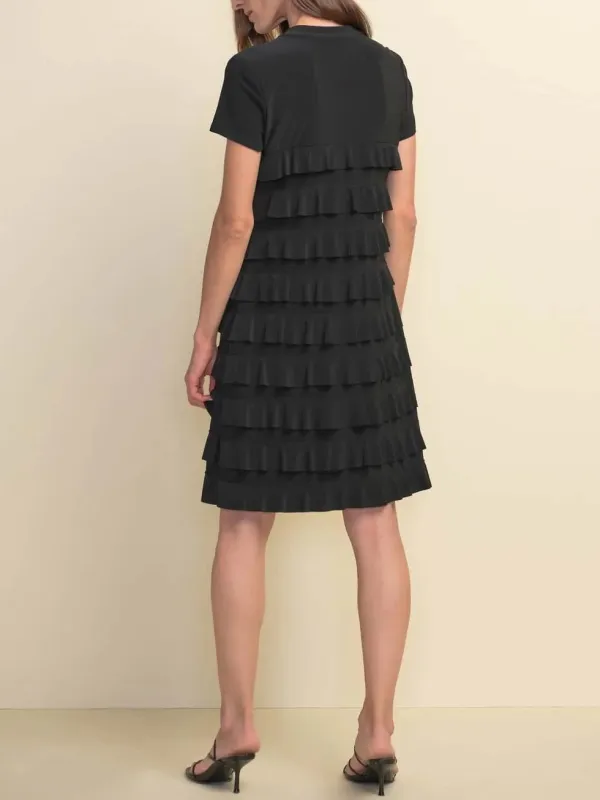 Dress Black Ruffle