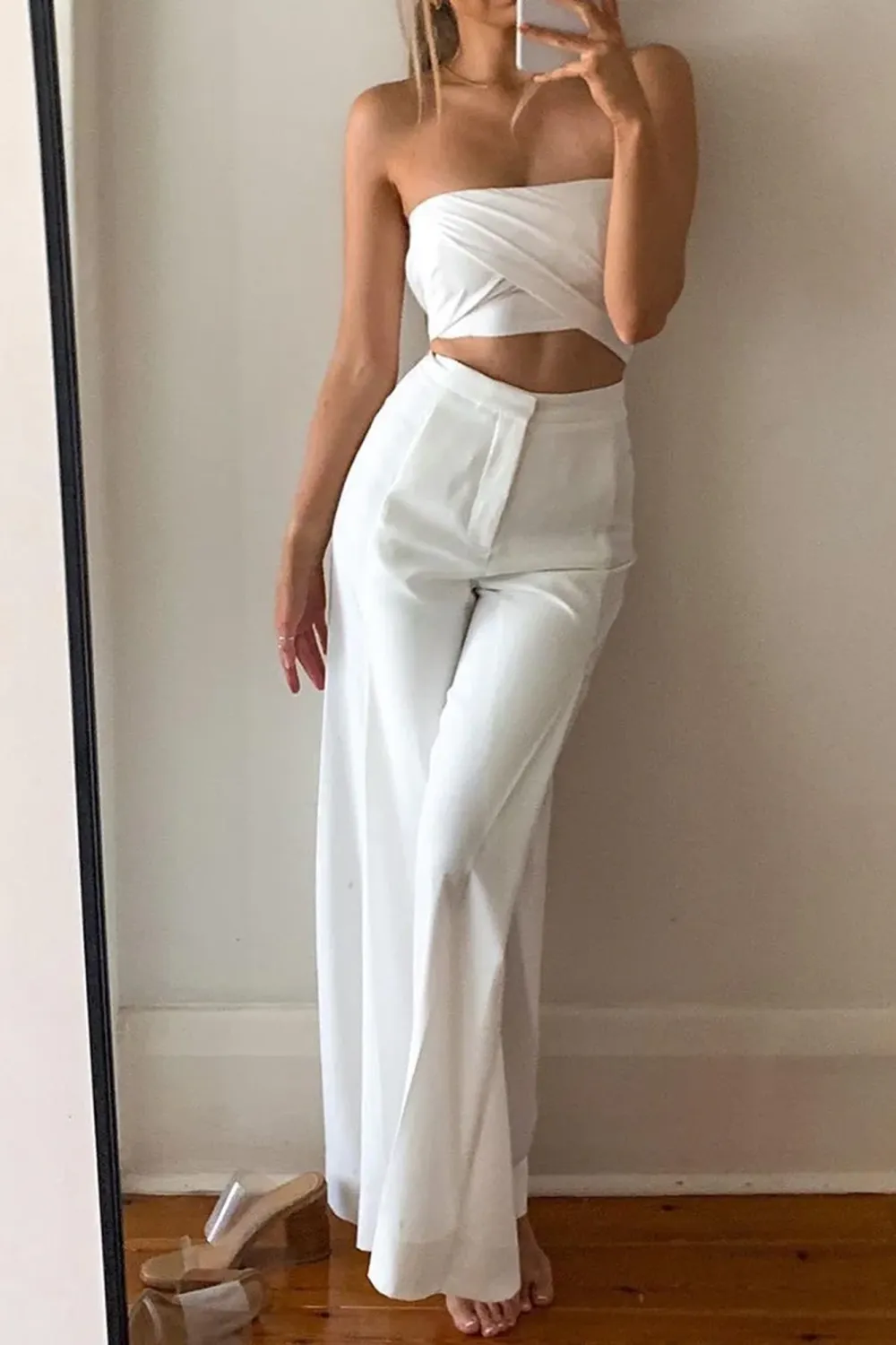 Louvre Pants (White)