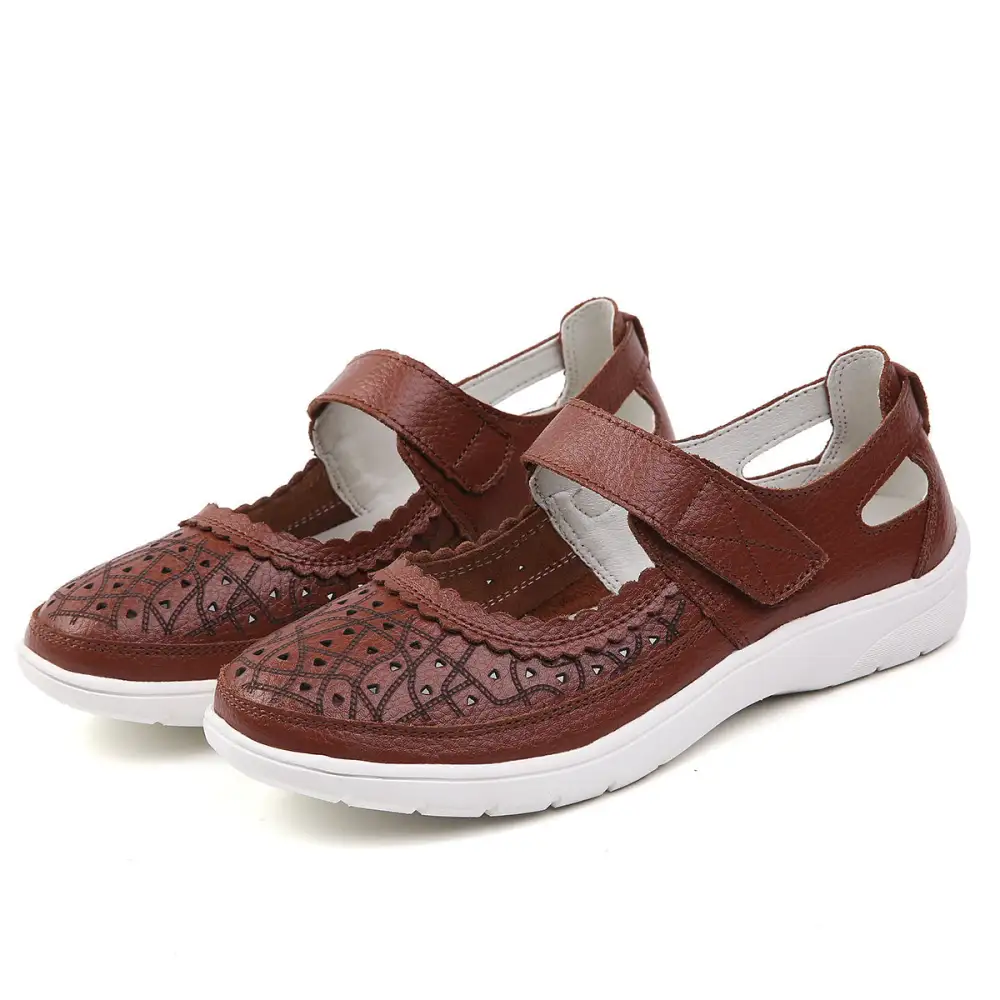 Cilool Cutout Comfort Soft Sole Casual Shoes