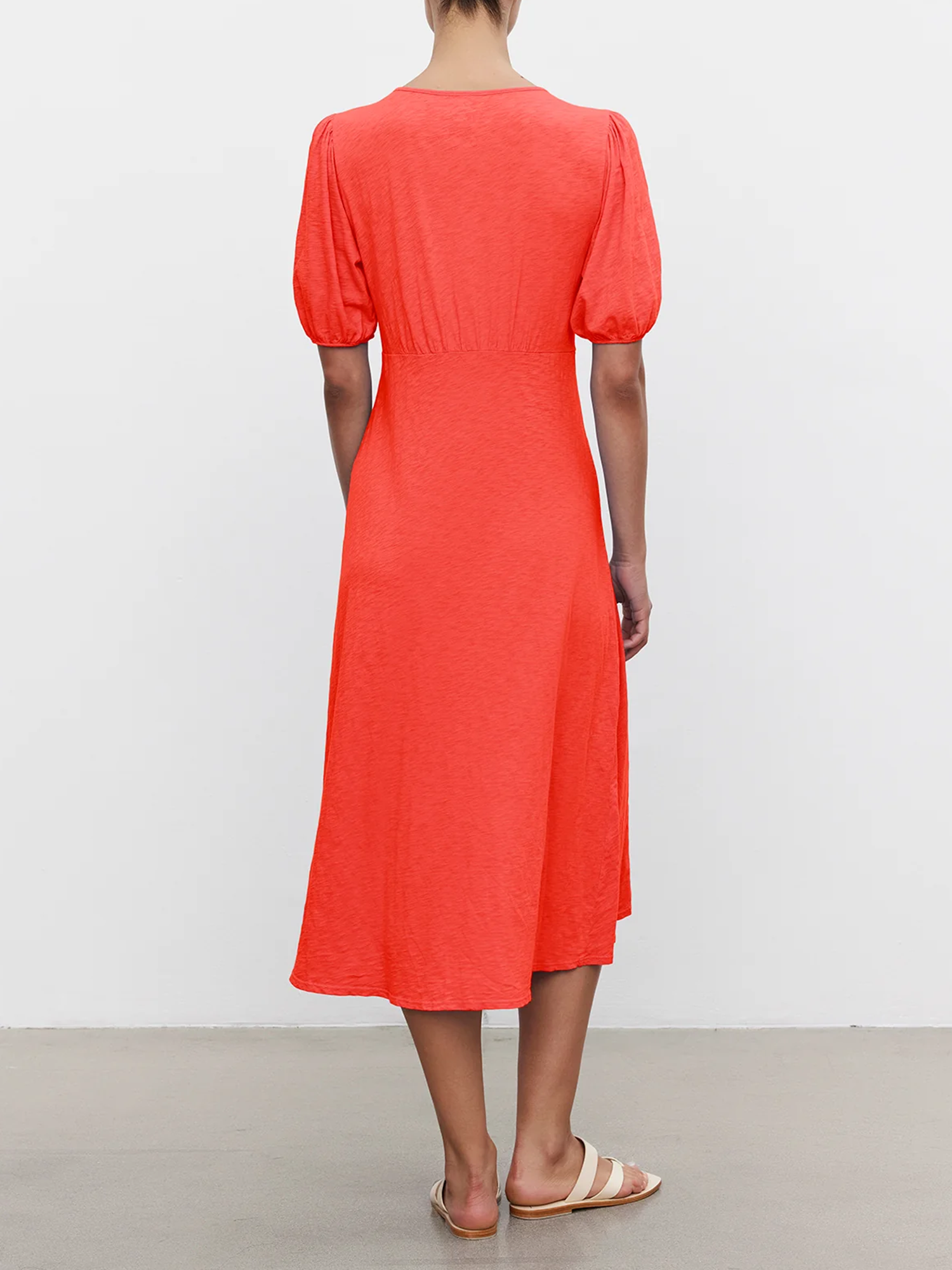 Parker Cotton Slub Midi Dress