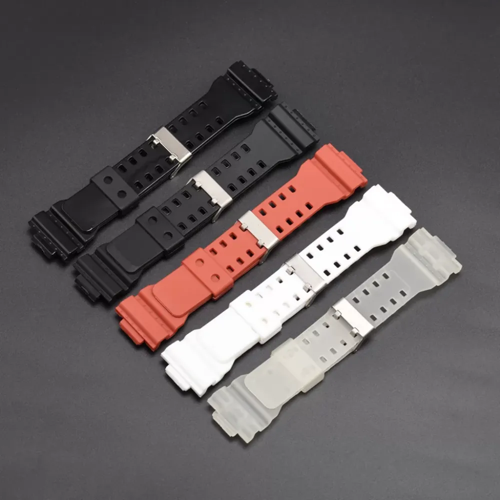 Replacement Watch Strap Watch Band For G Shock 16mm GA-100 G-8900 GW-8900 Quick Release Bracelet SmartWatch Accessories