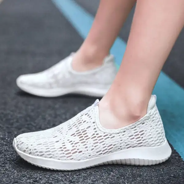 Cilool  Breathable Mesh Comfortable Work  Sneakers