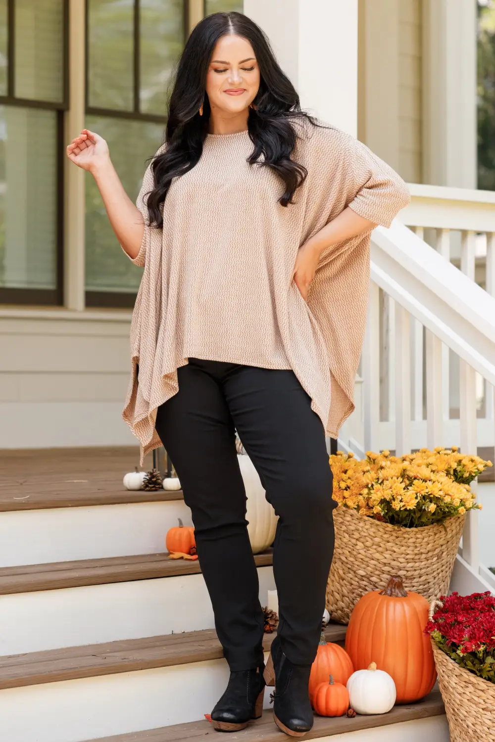 The Sweater Poncho, Mocha