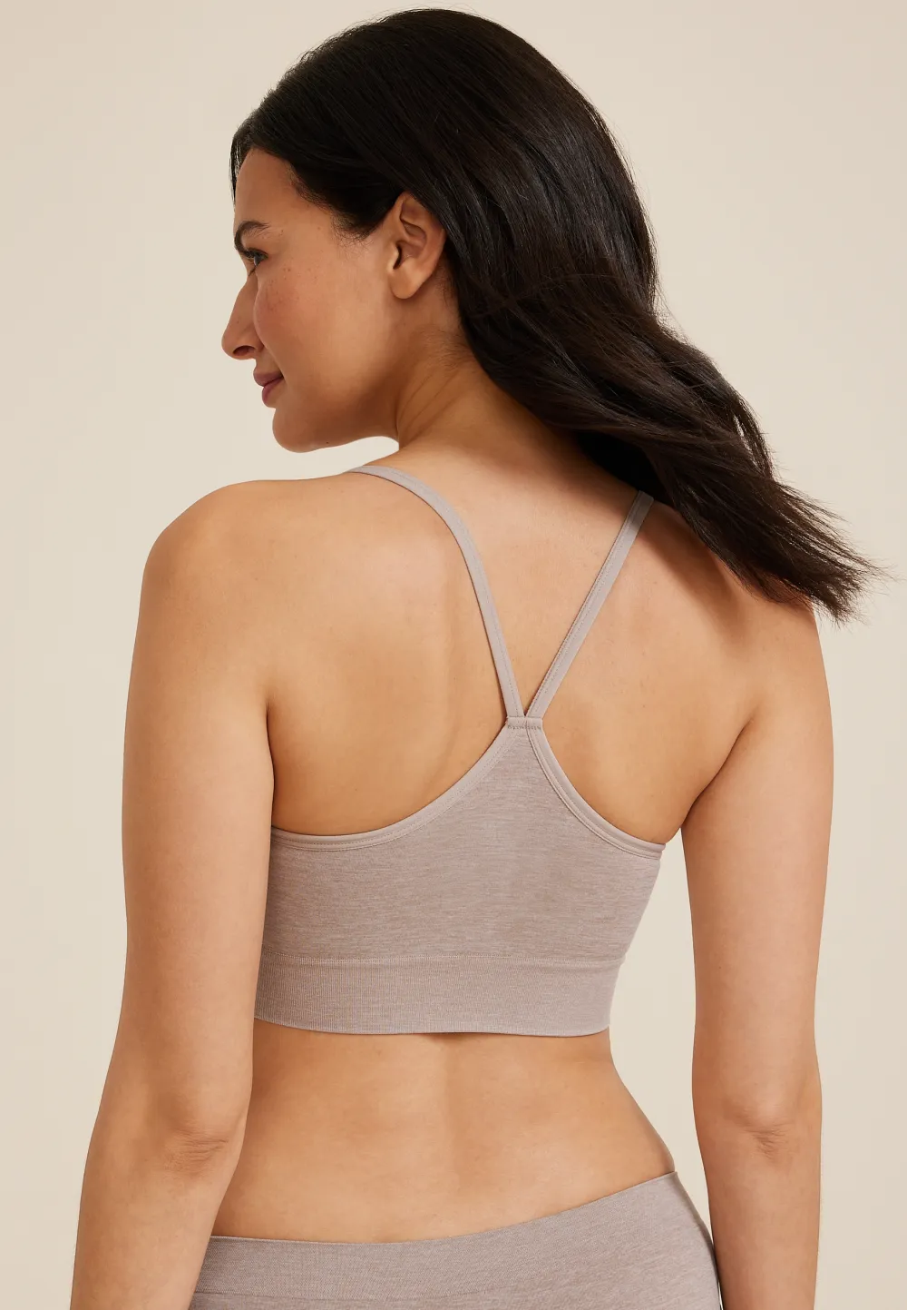 True Stretch Smooth Simple Strap Bralette