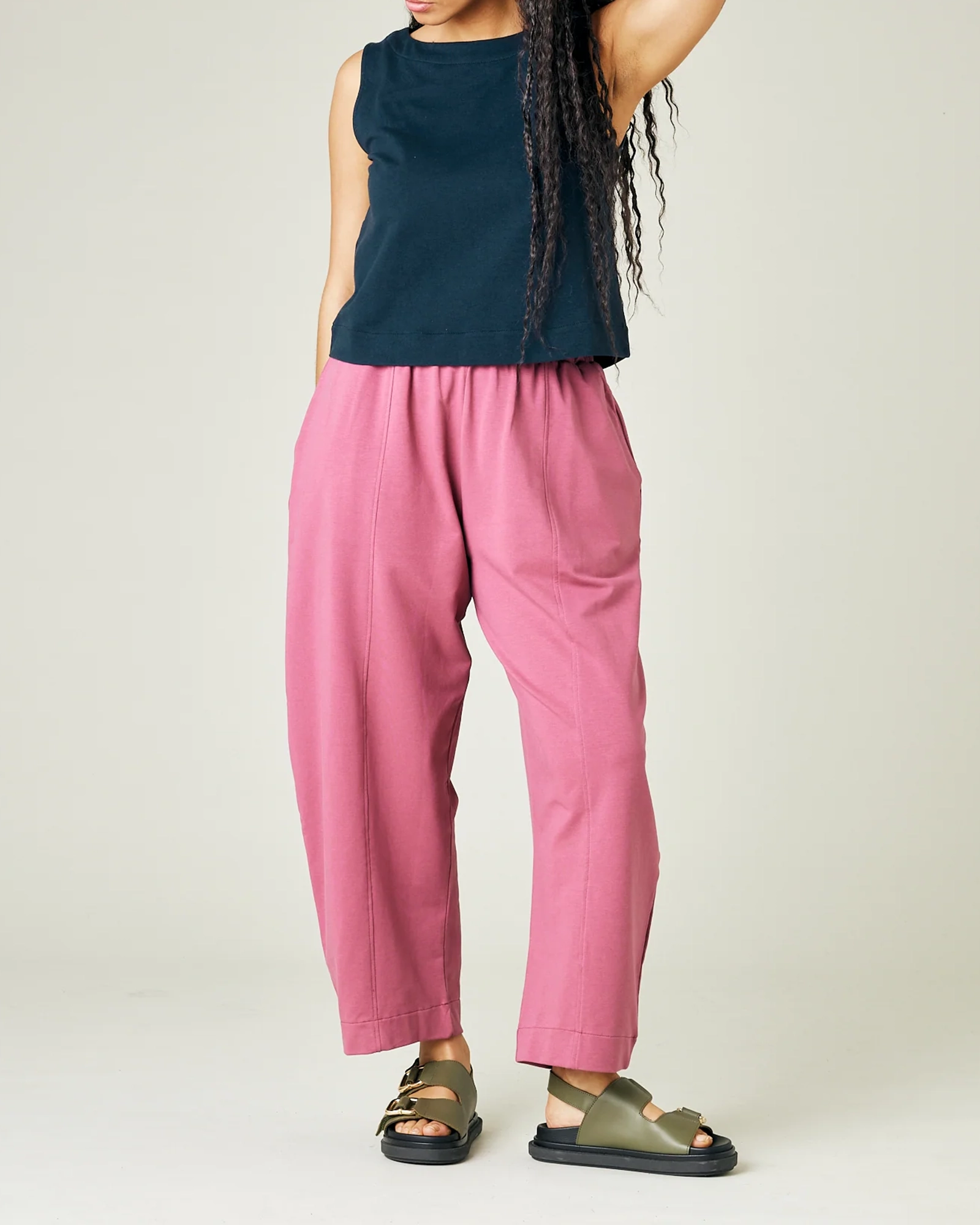 DESERT ROSE JERSEY TROUSERS